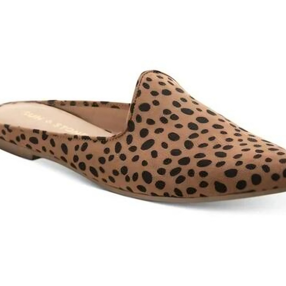 Sun + Stone Women's Brown and Black Slip-On Shoes